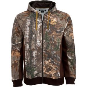 Mossy Oak Men's Open Zip Hoodie